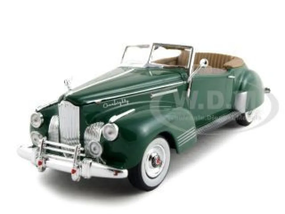 1941 Packard Darrin One Eighty Green 1/32 Diecast Car Model Signature Models 32398