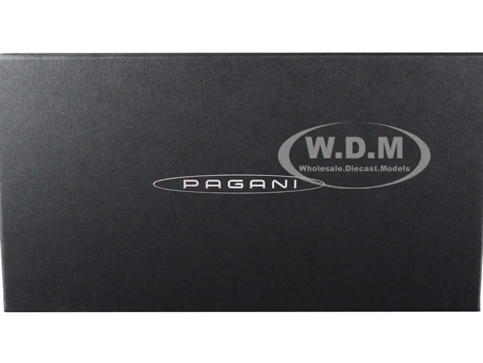 Pagani Huayra Codalunga Iridescent Bronzo Aymara Bronze Metallic with Black Top with DISPLAY CASE Limited Edition to 200 pieces Worldwide 1/18 Model Car by BBR