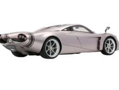 Pagani Huayra Codalunga Iridescent Bronzo Aymara Bronze Metallic with Black Top with DISPLAY CASE Limited Edition to 200 pieces Worldwide 1/18 Model Car by BBR