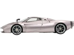Pagani Huayra Codalunga Iridescent Bronzo Aymara Bronze Metallic with Black Top with DISPLAY CASE Limited Edition to 200 pieces Worldwide 1/18 Model Car by BBR