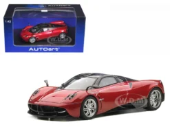 Pagani Huayra Metallic Red 1/43 Diecast Model Car Autoart 58208