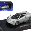 Pagani Huayra Metallic Silver 1/43 Diecast Model Car Autoart 58206