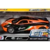 Pagani Huayra #23 Orange and Black with Stripes "GT Racing" Series 1/24 Diecast Model Car by Motormax