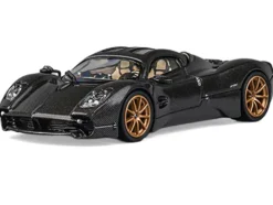 Pagani Utopia Full Carbon with Gold Wheels 1/64 Diecast Model Car by CM Model