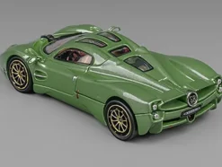 Pagani Utopia Green Metallic 1/64 Diecast Model Car by CM Model