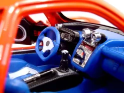Pagani Zonda C12 Red 1/18 Diecast Model Car Motormax 73147