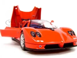 Pagani Zonda C12 Red 1/18 Diecast Model Car Motormax 73147
