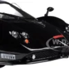 Pagani Zonda F Nurburgring Black 1/24 Diecast Car Model Motormax 73370