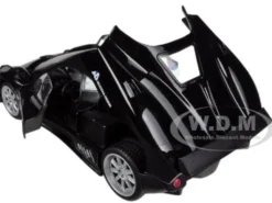 Pagani Zonda F Nurburgring Black 1/24 Diecast Car Model Motormax 73370