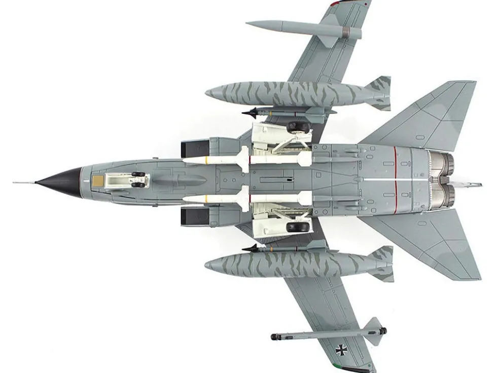 Panavia Tornado ECR Fighter-Bomber Aircraft "46+54, Tactical Air Wing 51, Schleswig-Jagel Air Base, Germany" (2017) German Luftwaffe "Air Power Series" 1/72 Diecast Model by Hobby Master