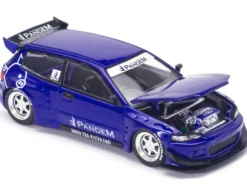 Pandem Civic EG6 RHD (Right Hand Drive) Blue Metallic