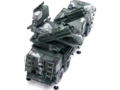 Pantsir S1 96K6 Self Propelled Air Defense Weapon System Tri Color Camouflage Russia s Armed Forces Armor Premium Series 1/72 Diecast Model Panzerkampf 12216PA