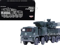 Pantsir S1 96K6 Self-Propelled Air Defense Weapon System 