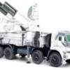 Pantsir S1 96K6 Self Propelled Air Defense Weapon System Winter Camouflage Russia s Arctic Forces Armor Premium Series 1/72 Diecast Model Panzerkampf 12215PA