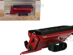 Parker 1154 Grain Cart with Tracks Red 1/64 Diecast Model SpecCast UBC048