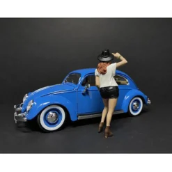 Partygoers Figurine I for 1/24 Scale Models American Diorama 38321