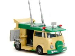 Party Wagon Green and Beige Teenage Mutant Ninja Turtles Hollywood Rides Series Diecast Model Car Jada 34723