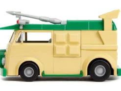 Party Wagon Green and Beige Teenage Mutant Ninja Turtles Hollywood Rides Series Diecast Model Car Jada 34723