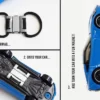 10pc Clip-On Magnets Clip and Display 1/64 Scale Model Cars Toyscarmag TCM43069