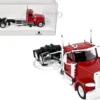 Peterbilt 589 2-Axel Day Cab Red 1/87 (HO) Plastic Model Car by HO Logistics