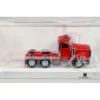 Peterbilt 367 Day Cab Red 1/87 (HO) Plastic Model Car by HO Logistics