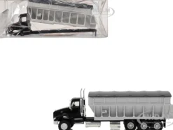 Peterbilt 579 Potato/Sugar Beet Truck Black 1/87 (HO) Plastic Model Car by Promotex