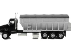 Peterbilt 579 Potato/Sugar Beet Truck Black 1/87 (HO) Plastic Model Car by Promotex