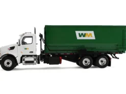 Peterbilt 567 Refuse Garbage Truck with 40 Yard Roll-Off Container 