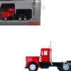 Peterbilt Short Day Cab Red 1/87 (HO) Plastic Model Car by Promotex
