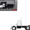 Peterbilt Short Day Cab White 1/87 (HO) Plastic Model Car by Promotex