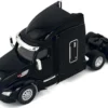 Peterbilt 579 Sleeper Cab Black 1/87 (HO) Plastic Model Car by HO Logistics