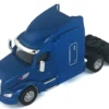 Peterbilt 579 Sleeper Cab Blue Metallic 1/87 (HO) Plastic Model Car by HO Logistics