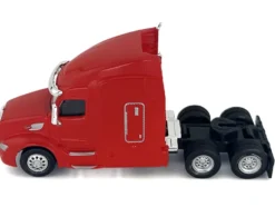 Peterbilt 579 Sleeper Cab Red 1/87 (HO) Plastic Model Car by HO Logistics