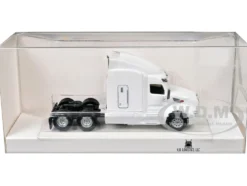 Peterbilt 579 Sleeper Cab White 1/87 (HO) Plastic Model Car by HO Logistics