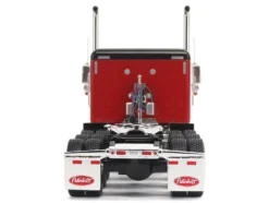 Peterbilt 589 Tridem-Axle Legendary Package Truck Tractor with 58" Sleeper Legendary Red "Transport Series" 1/32 Diecast Model by Diecast Masters