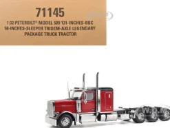 Peterbilt 589 Tridem-Axle Legendary Package Truck Tractor with 58
