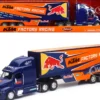 Peterbilt 387 Truck Dark Blue Red Bull KTM Factory Racing 1/32 Diecast Model New Ray 14393