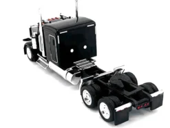Peterbilt 589 Truck with 72 Inch Sleeper Black 1/87 (HO) Plastic Model Car by HO Logistics