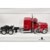 Peterbilt 589 Truck with 72 Inch Sleeper Red 1/87 (HO) Plastic Model Car by HO Logistics