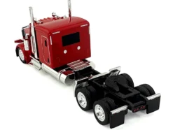 Peterbilt 589 Truck with 72 Inch Sleeper Red 1/87 (HO) Plastic Model Car by HO Logistics