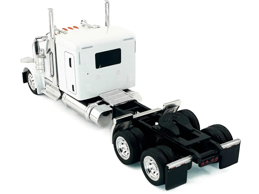 Peterbilt 589 Truck with 72 Inch Sleeper White 1/87 (HO) Plastic Model Car by HO Logistics