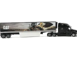 Peterbilt 579 UltraLoft Truck Tractor Black Metallic with