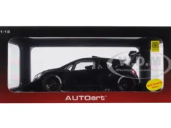 2013 Peugeot 208 T16 Pikes Peak Race Car Plain Black Version 1/18 Model Car Autoart 81356