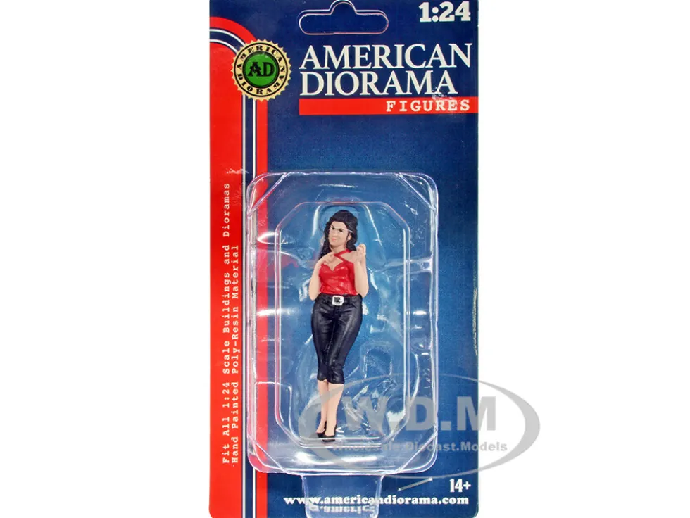 Pin-Up Girls Peggy Figure 1/24 Scale Models American Diorama 76444