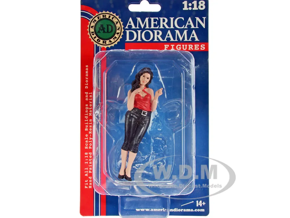 Pin-Up Girls Peggy Figure 1/18 Scale Models American Diorama 76344