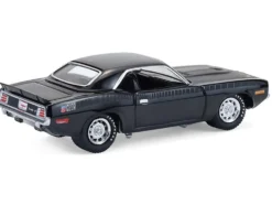1970 Plymouth 'Cuda AAR Black with Gray Stripes