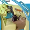 1977 Plymouth Fury Unrestored Turquoise Metallic Sergeant Rick Hunter's Hunter 1984-1991 TV Series Hollywood Series 1/24 Diecast Model Car Greenlight 84152