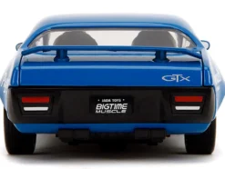 1972 Plymouth GTX #34 Blue with Graphics 