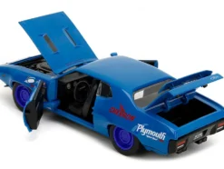 1972 Plymouth GTX #34 Blue with Graphics 