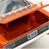 1970 Plymouth HEMI Cuda "Sun Kissed Cuda - Sox & Martin" Vitamin C Orange with Black Vinyl Top Limited Edition to 444 pieces Worldwide 1/18 Diecast Model Car by ACME